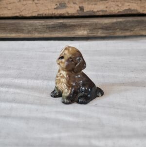 Vtg Wade Whimsies 1971 Puppy
